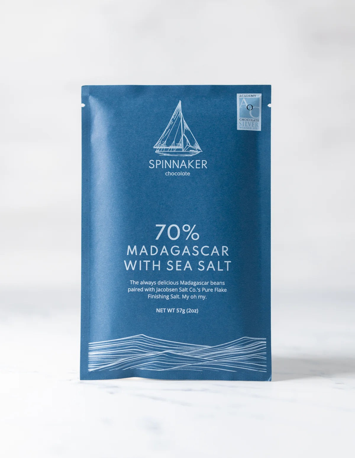 Spinnaker Chocolate - 70% Madagascar with Sea Salt