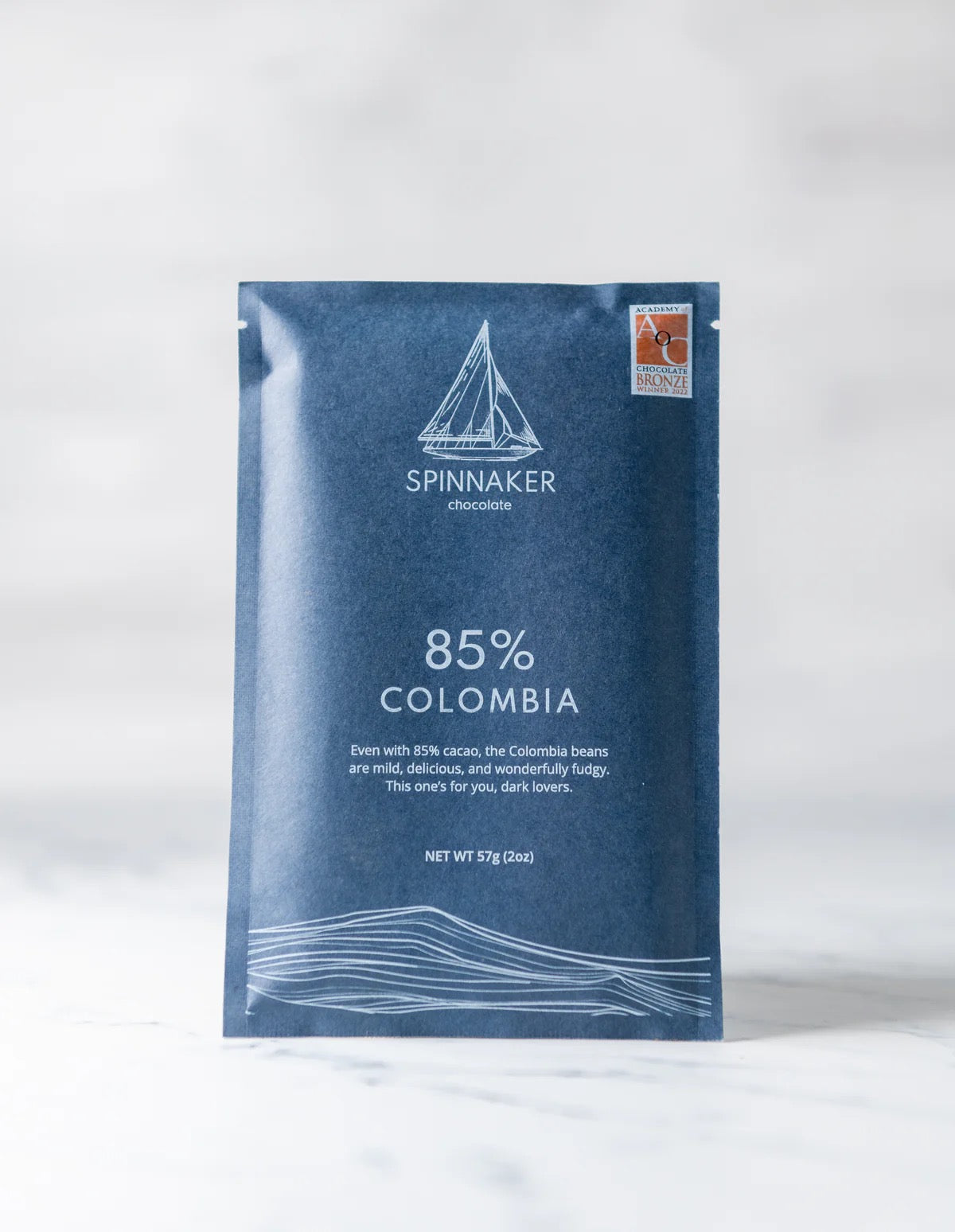 Spinnaker Chocolate - 85% Columbia