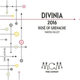 2016 MCM Wine Company Divinia Rosé – Yakima  Valley