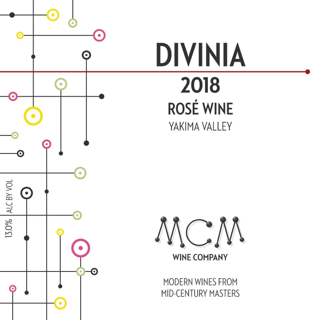 2018 MCM Wine Company Divinia Rosé – Yakima Valley