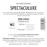 2016 MCM Spectaculuxe Syrah – Columbia Valley