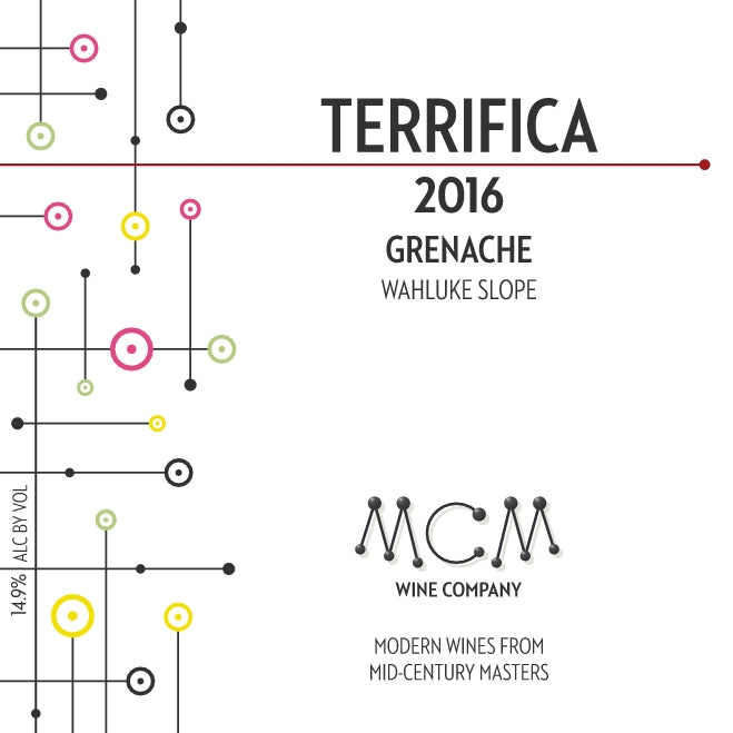 2016 MCM Terrifica Grenache – Wahluke Slope