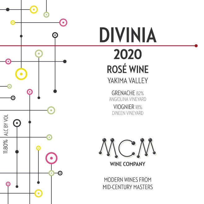2020 MCM Wine Company Divinia Rosé – Yakima Valley