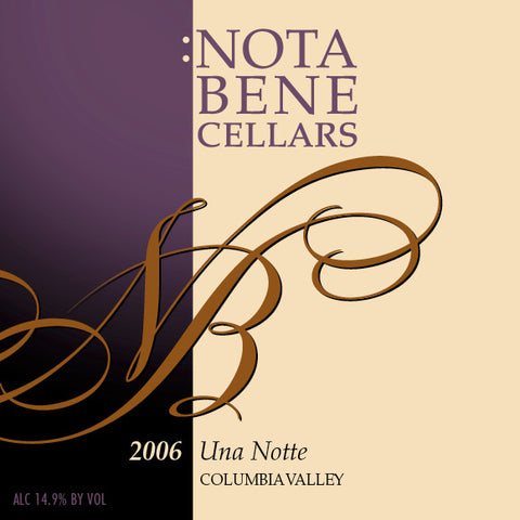 2006 Una Notte : Columbia Valley