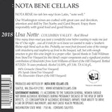2018 :Nota Bene Una Notte - Columbia Valley