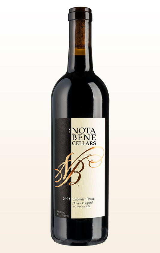 2021 :Nota Bene Cabernet Franc -  Dineen Vineyard  - Yakima Valley