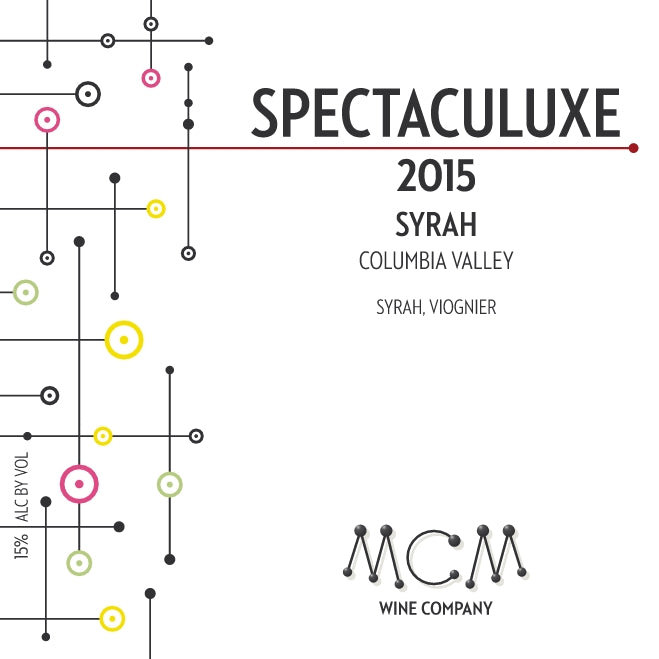 2015 MCM Wine Company - Spectaculuxe Syrah - Special Case Offer (Non-member Pricing)