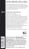 2014 Cabernet Sauvignon - Heart of the Hill Vineyard :  Red Mountain