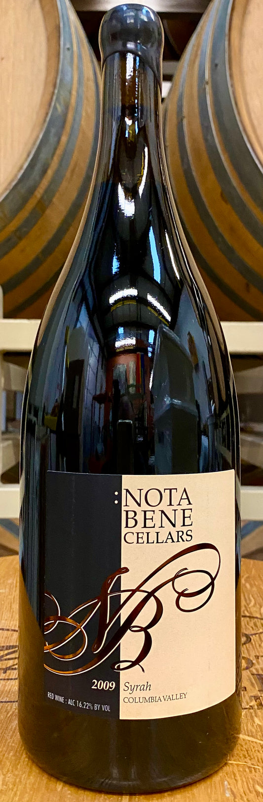 2009 :Nota Bene Syrah : Columbia Valley 1.5 L Magnum