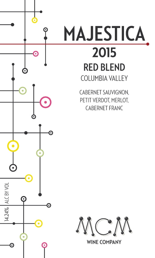 2015 MCM Majestica Red BDX Blend – Columbia Valley
