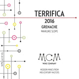 2016 MCM Terrifica Grenache – Wahluke Slope