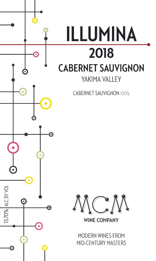 2018 MCM Illumina Cabernet Sauvignon  – Yakima Valley