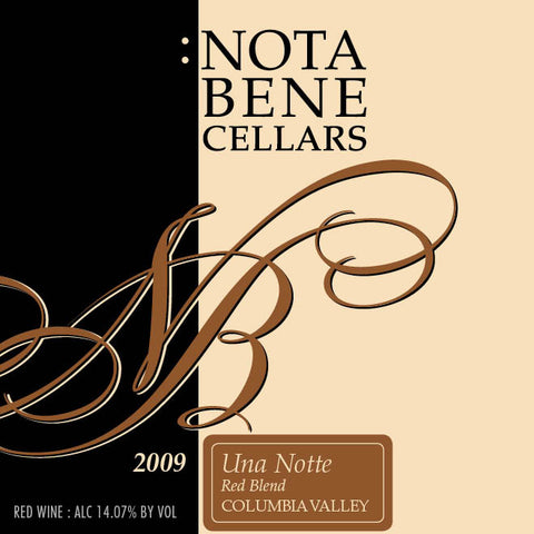 2009 Una Notte : Columbia Valley