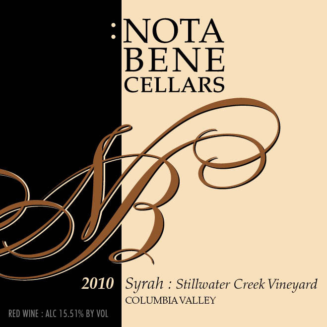 2010 Syrah - Stillwater Creek Vineyard : Columbia Valley